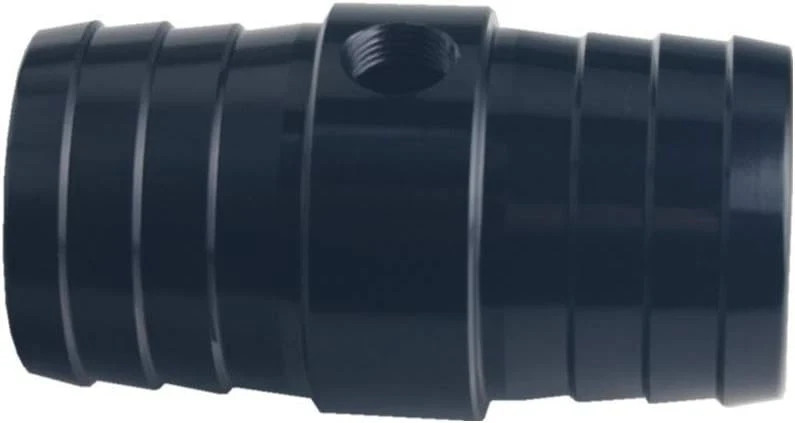 1-1/4″ Hose w/ 1/8″ NPT Steam Port Adapter Top Radiator LS Swap Coolant Black
