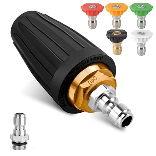 Pressure Washer Turbo Tip Max 4000PSI Turbo Nozzle 1pcs – Turbo – 4.0 Orifice