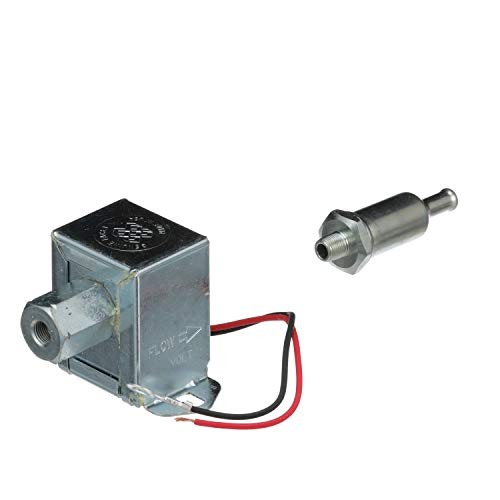 Cube Electronic Fuel Pump, 3-4.5 PSI, 12 Volt Systems