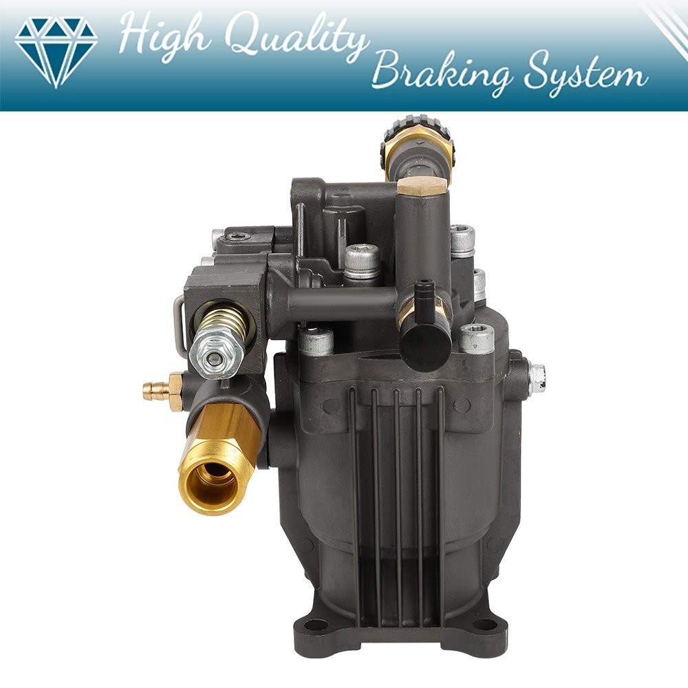 3/4 Inch Shaft Horizontal Pressure Washer Pump Water Pump 3000 PSI 2.5 GPM