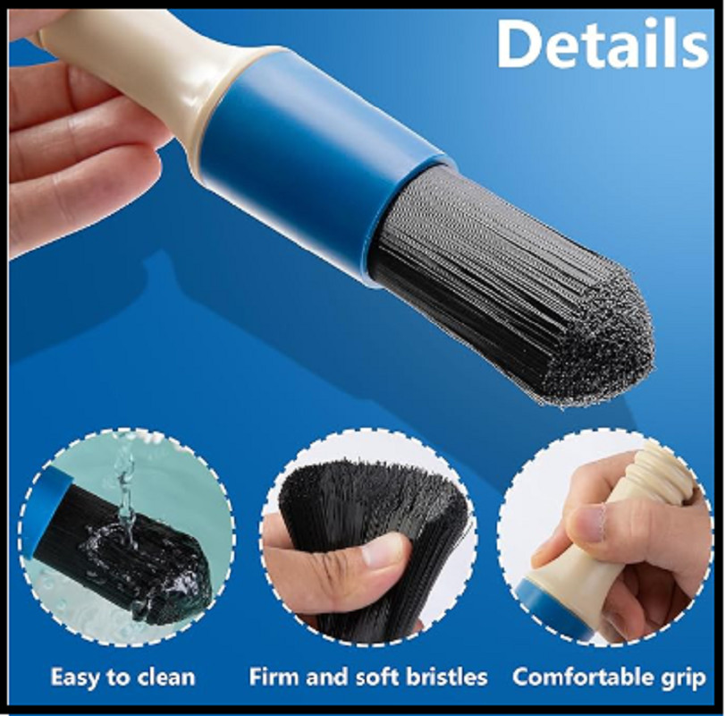 FlowThru Parts Washer Brush Parts Cleaning Brush 31 Inch Long Hose Part Cleaner