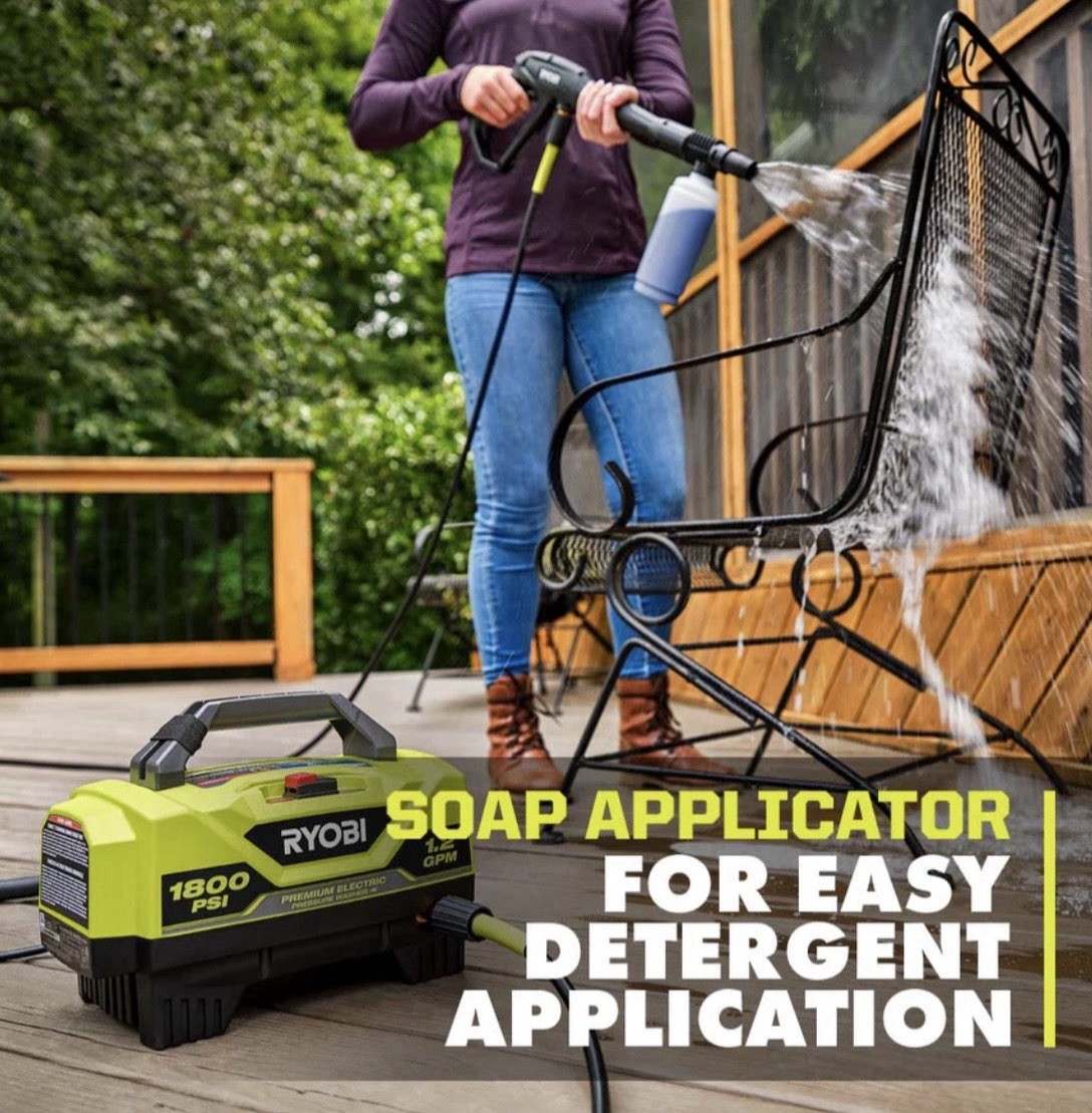 💥NEW SEALED💥RYOBI RY141802 1800PSI 1.2GPM COLD WATER ELECTRIC PRESSURE WASHER!