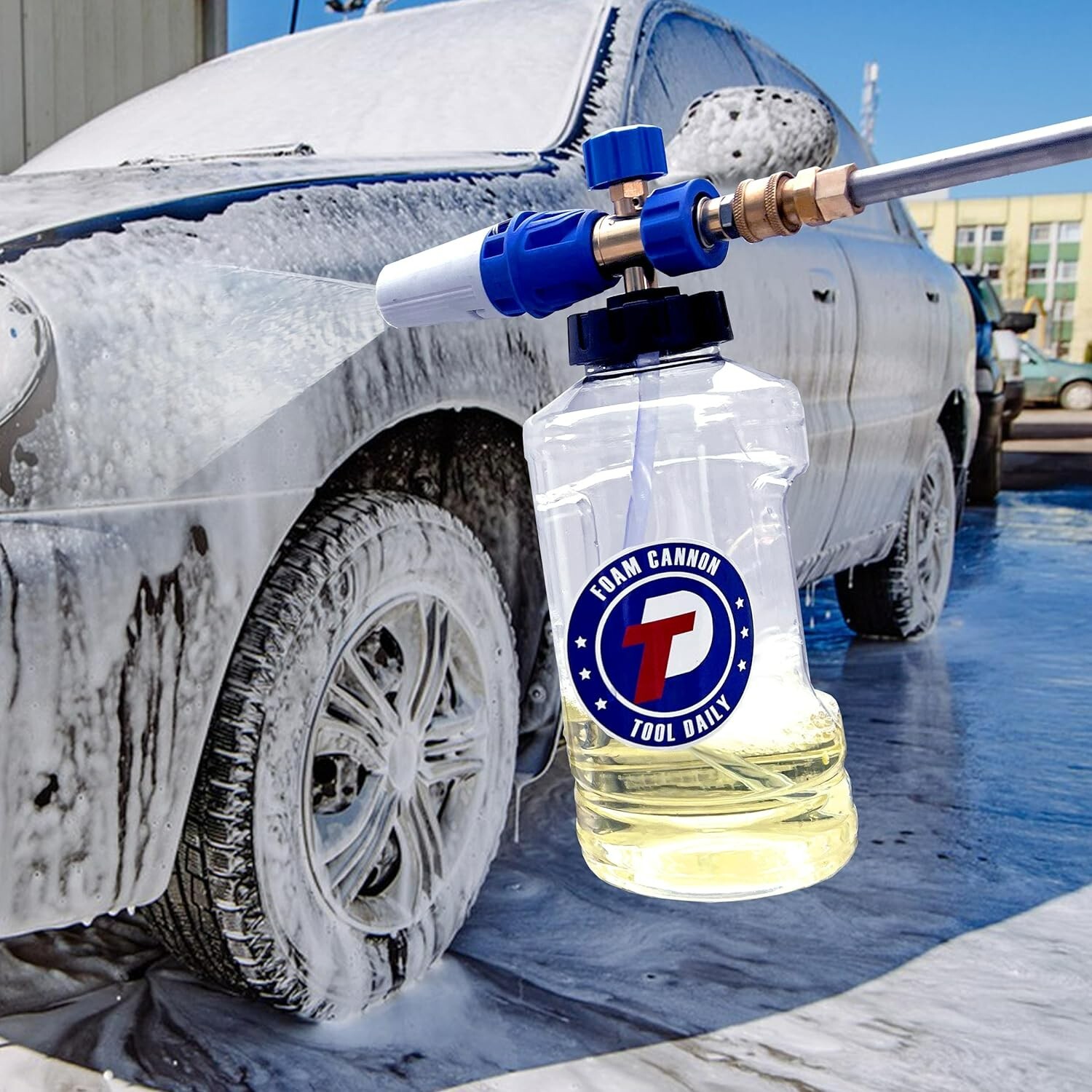 Efficient Foam Cannon for Multipurpose Cleaning – Upgraded Features Included