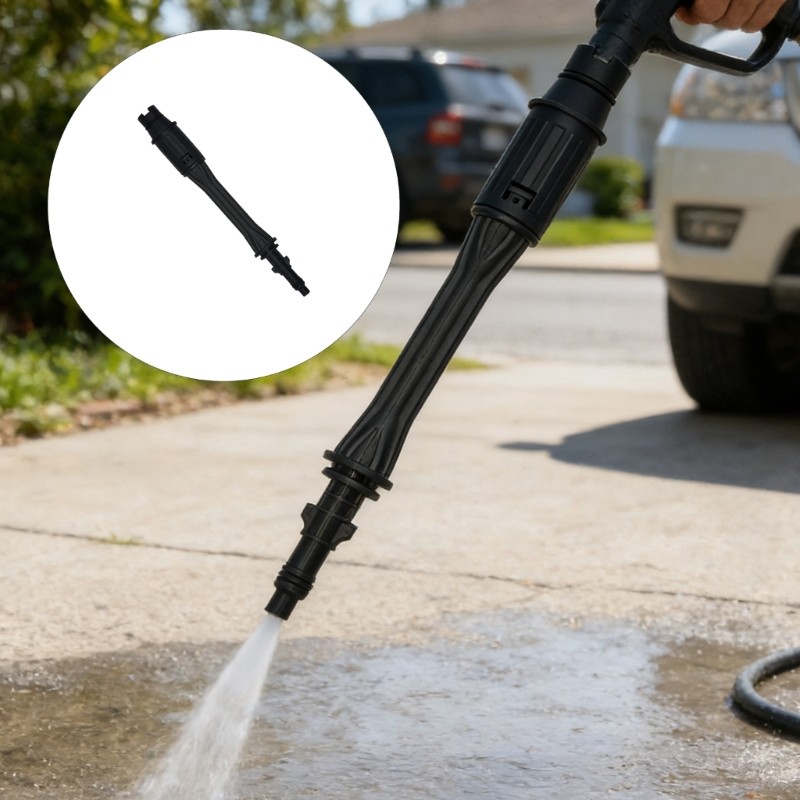 Pressure Cleaning Rod Rotating Nozzle Sprayer Washer Accessories for Car