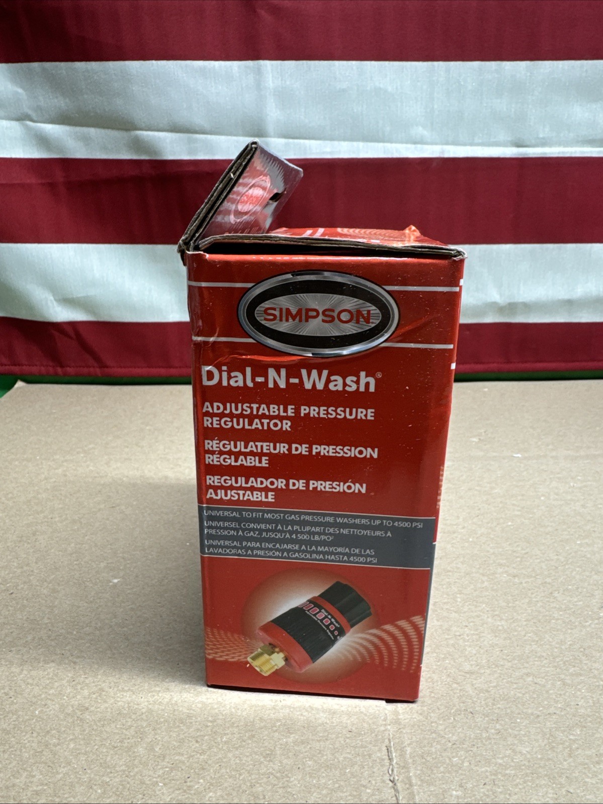 Simpson 4500PSI Dial-N-Wash Adjustable Pressure Washer Regulator 82232 FREE SHIP