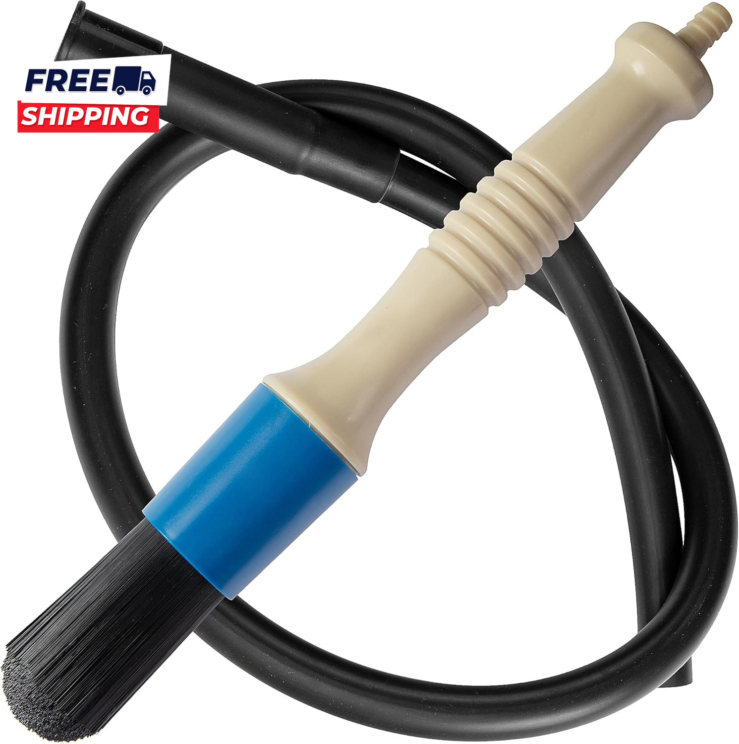 Parts Washer Brush with 31 Inch Hose Wear Resistant Parts Cleaning Brush Parts
