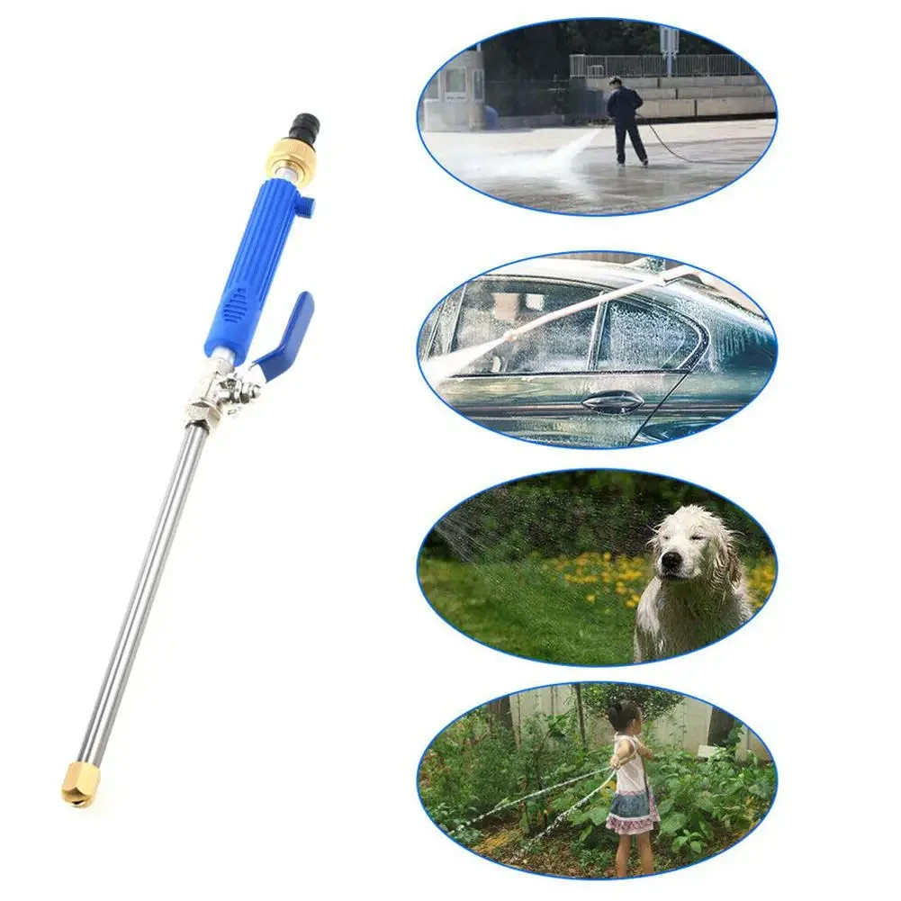 High Pressure Washer Gun – Dual Nozzles, Garden Hose Compatible for Car & Patio