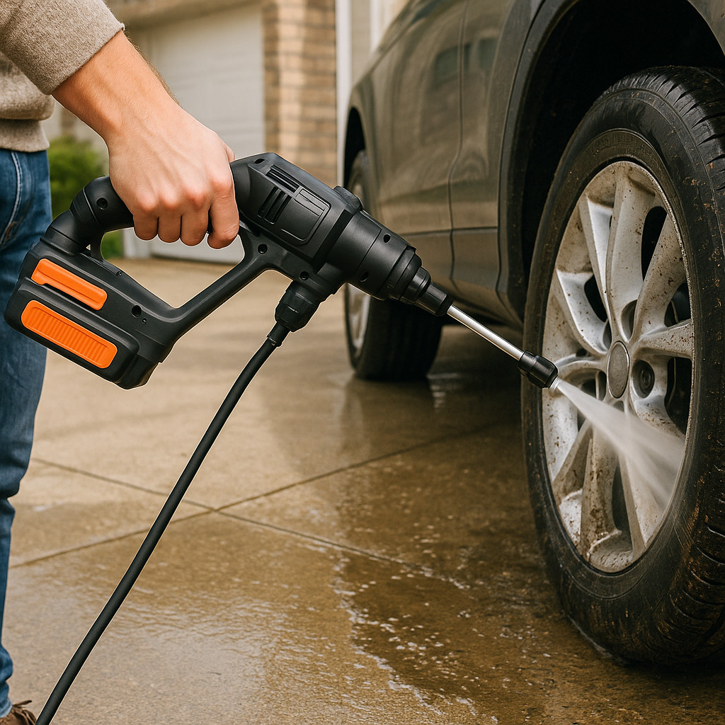 Beiguoo Cordless Portable Pressure Washer 21V Kit