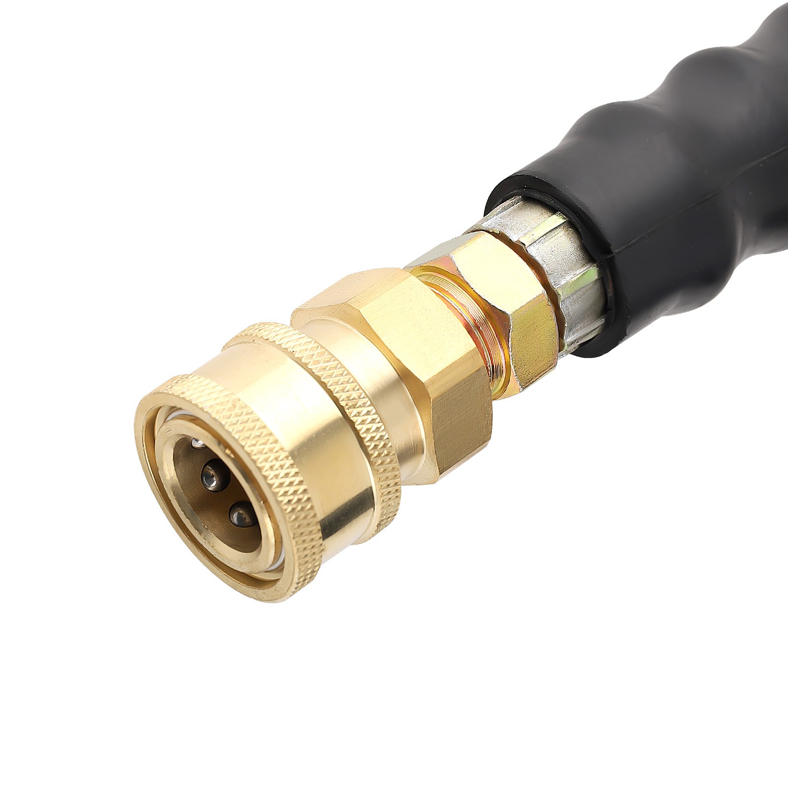 100FT 3/8″ x 6000psi Water Pressure Washer Hose Kink-Resistant Non-Marking