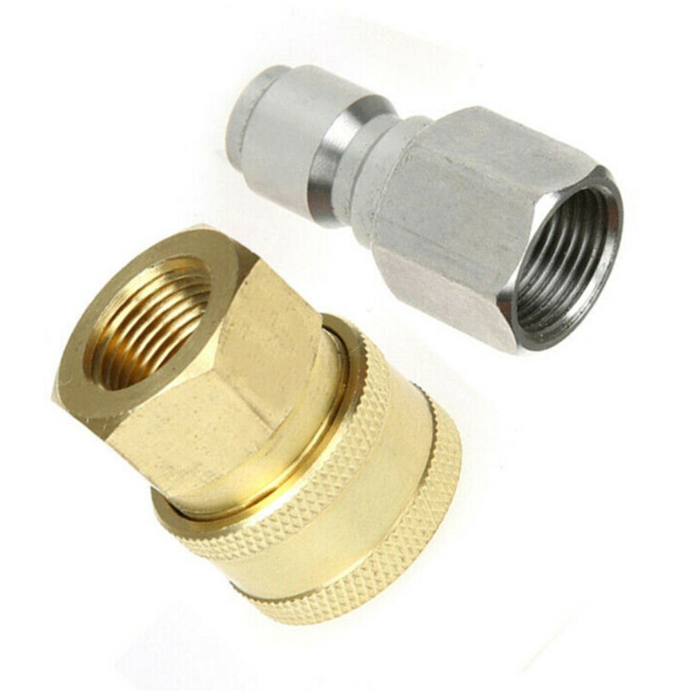 Reliable G3/8 Male And Female Coupling For Pressure Washer Hose Connections