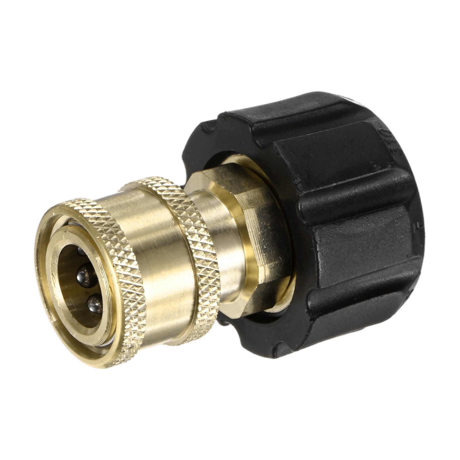 1-Pack Pressure 14mm Female to 1/4 Inch Female M22 Washer Quick Connect Fittings