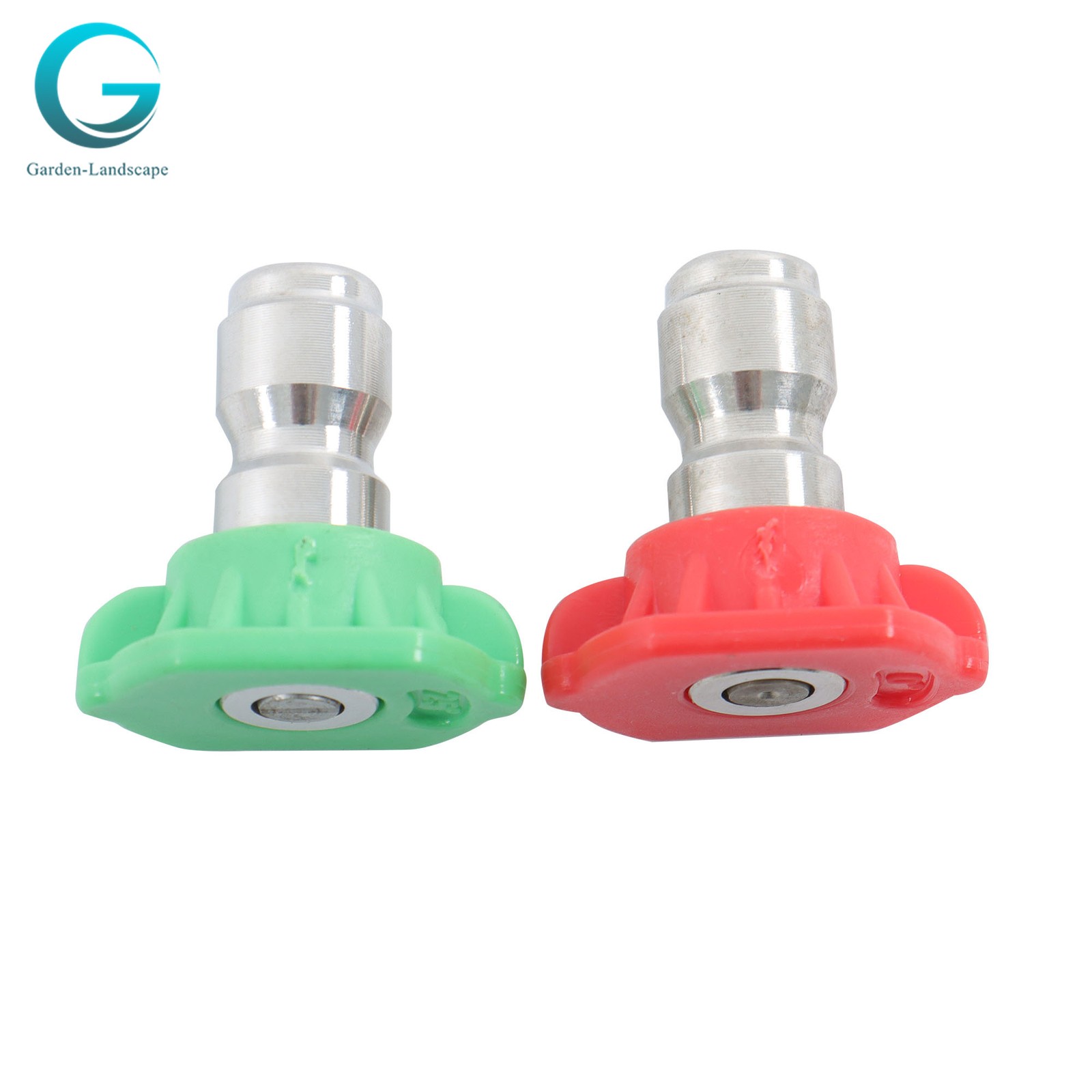3600 Psi 1/4 Inch Rotating Turbine Nozzle Set High Pressure With 5 Spray Nozzles