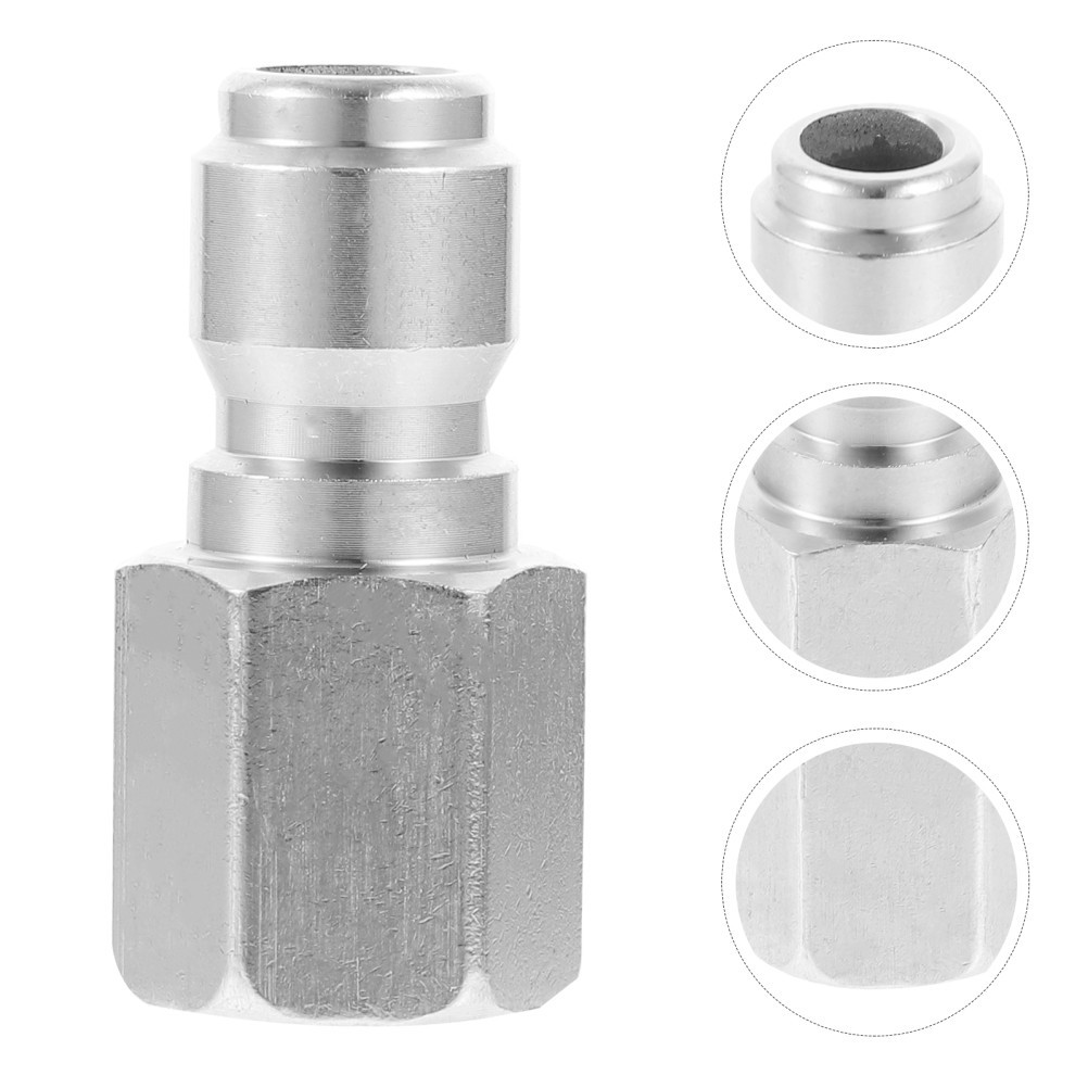 Pressure Washer Hose Coupling High Cleaner Adapter Connector Accessories
