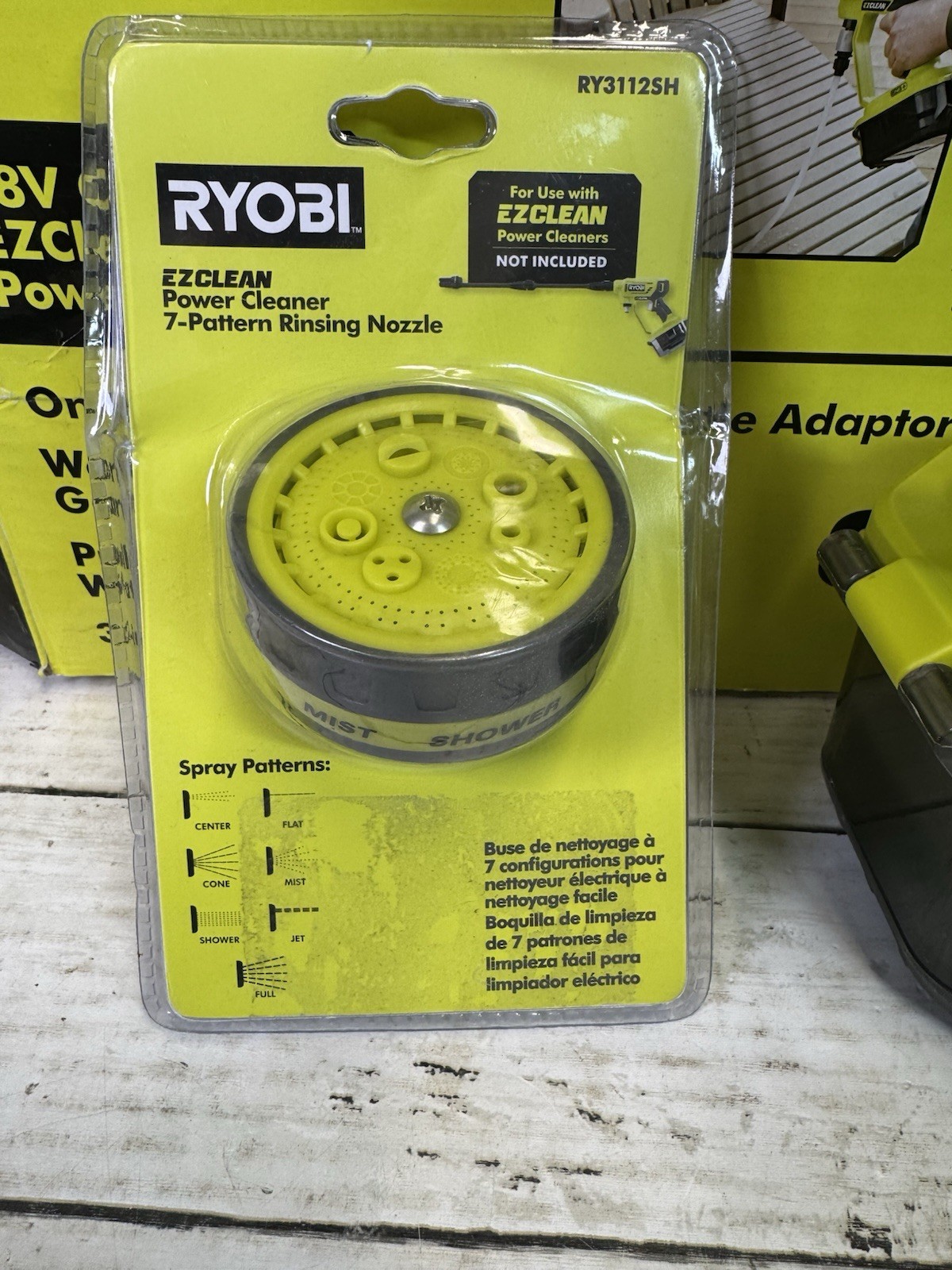 Ryobi 18V One+ EZ Clean RY120350VNM Pressure Washer 320 PSI Free Gift Included