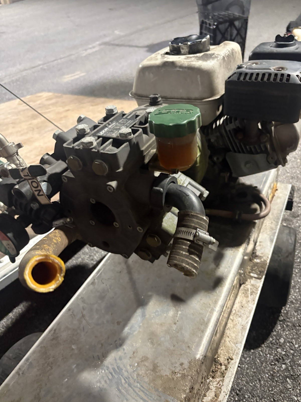 Honda GX160 Engine UDOR KAPPA 55 Diaphragm Pump Skid Sprayer Pressure Washer