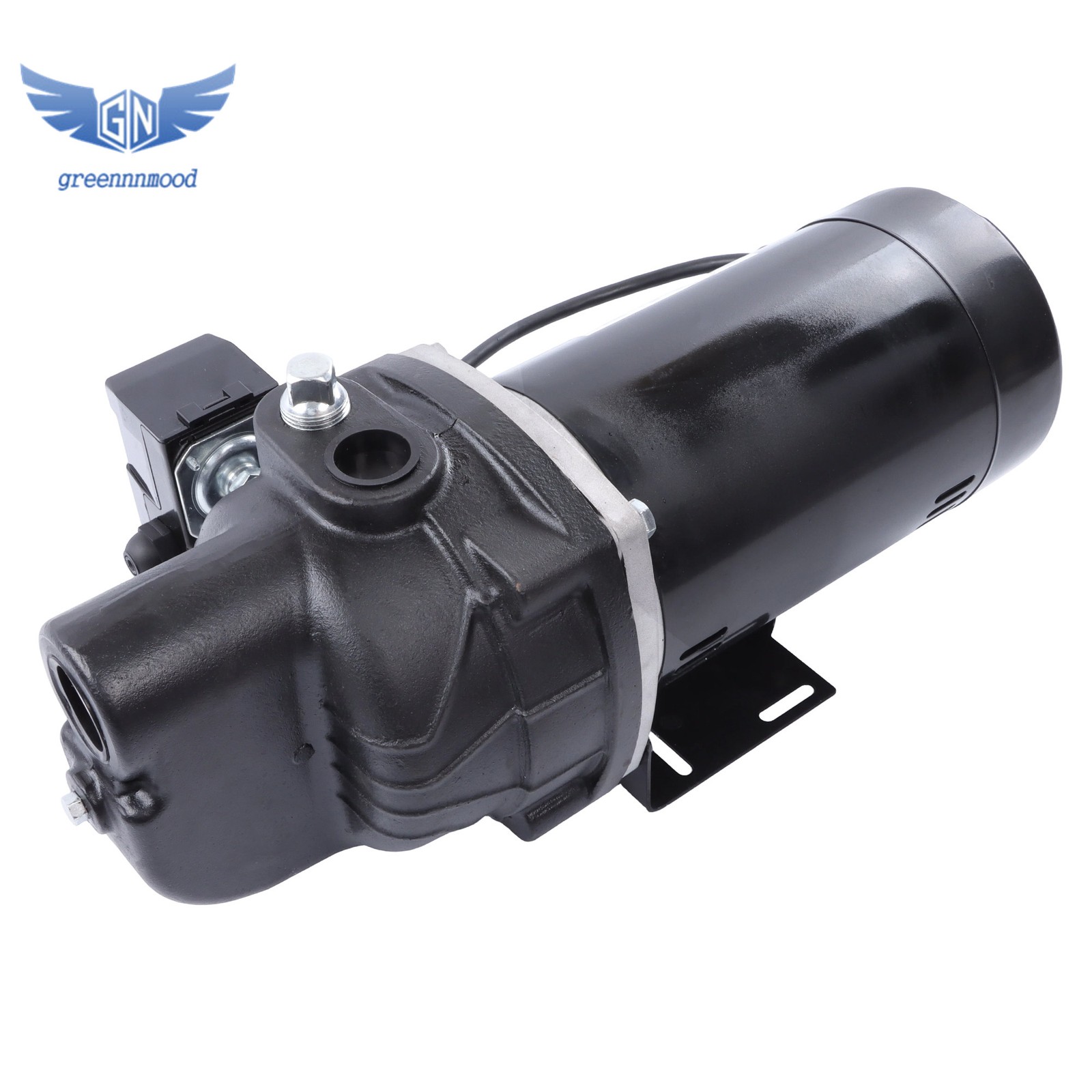 Heavy Duty SWS75-3/4 HP Cast Iron Shallow Jet Well Pump – Up to 510GPH 115/230V