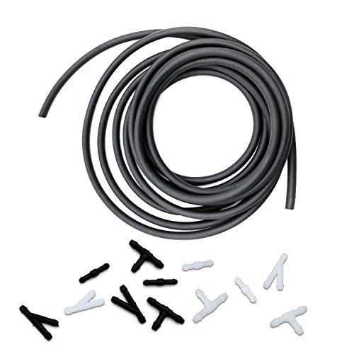 Windshield Washer Hose Kit – 4 Meter Fluid Hose with 12 Pcs – Includes 4 Hoses