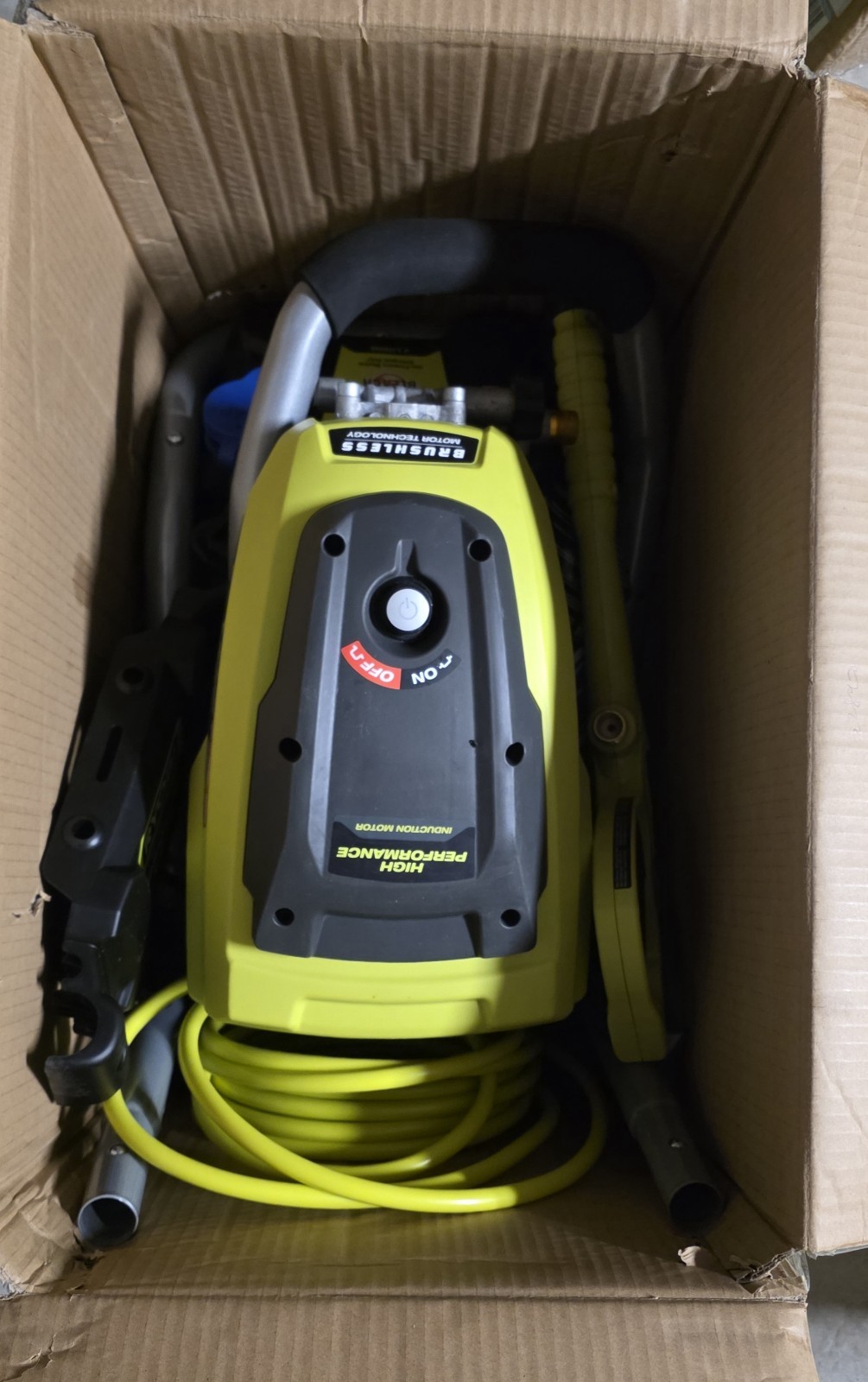 RYOBI 2500 PSI 1.2 GPM High Performance Cold Water Electric Pressure Washer