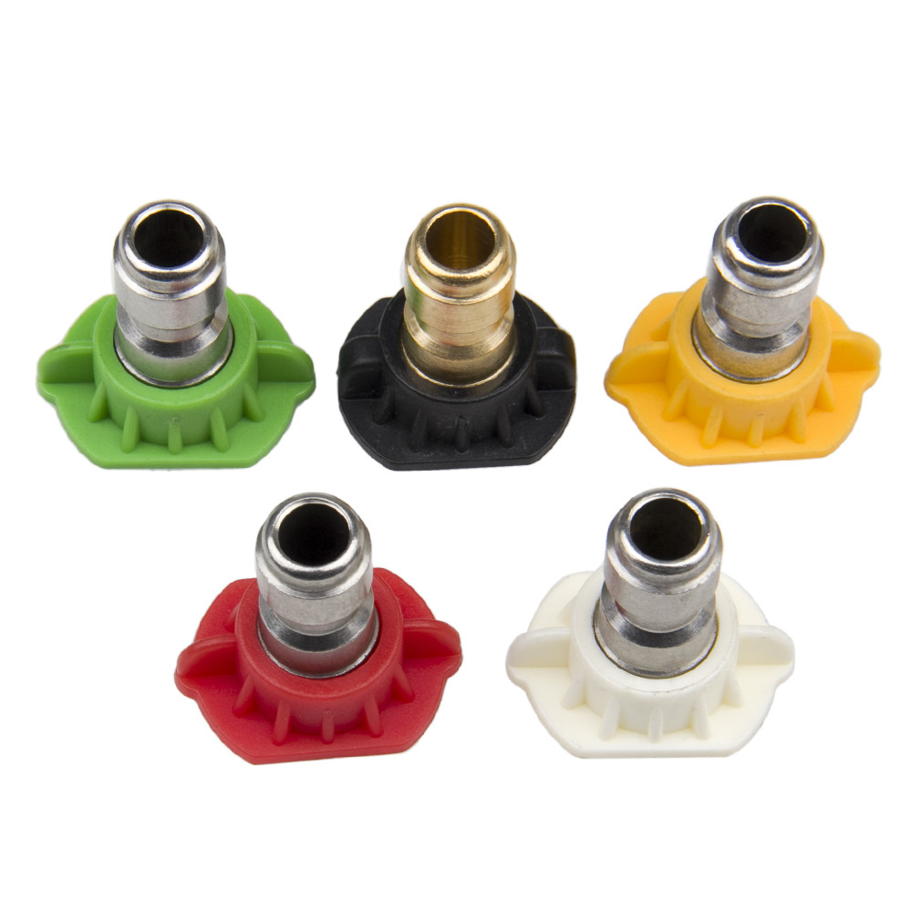 1/4″ Quick Connect Car Wash 4.0 GPM 5 Pcs Pressure Washer Spray Nozzle Tips Jet