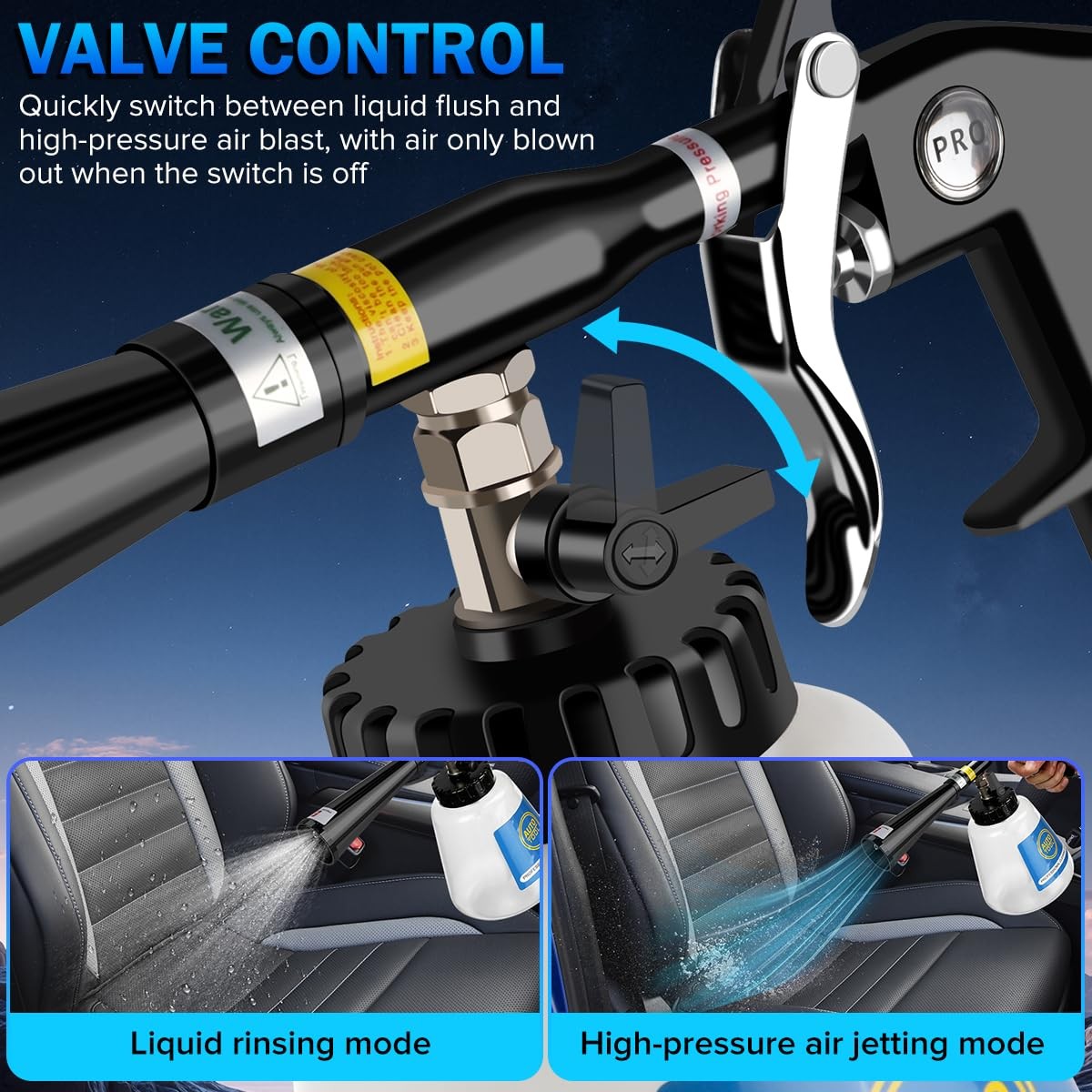 Car Cleaning Gun,High-Pressure Air Blow Gun,Air Set2