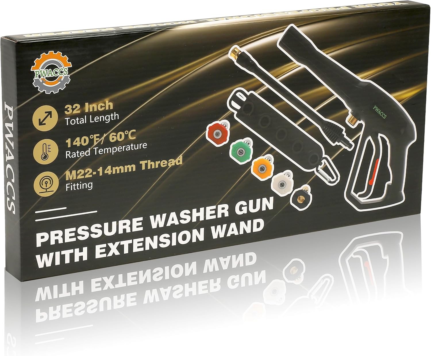 Pressure Washer Handle Replacement – 5 Spray Nozzles