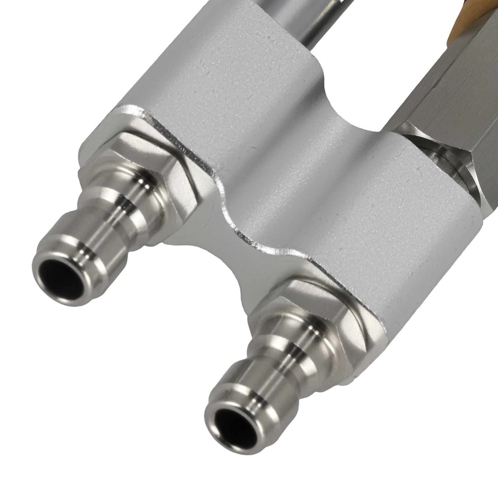 1* Adjustable 2-in-1 Pressure Washer Nozzle Brass 6000 PSI Soft Wash 0-60° 1/4″