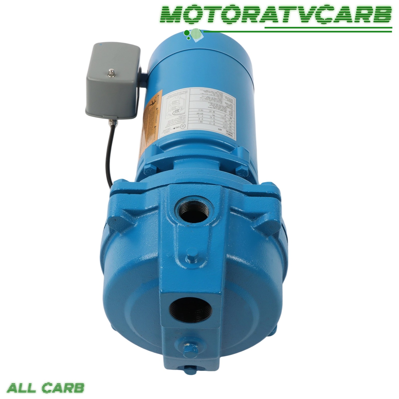 ALL-CARB 1/2 HP Dual Voltage 115/230 Volt Single Phase J5S Shallow Well Jet Pump