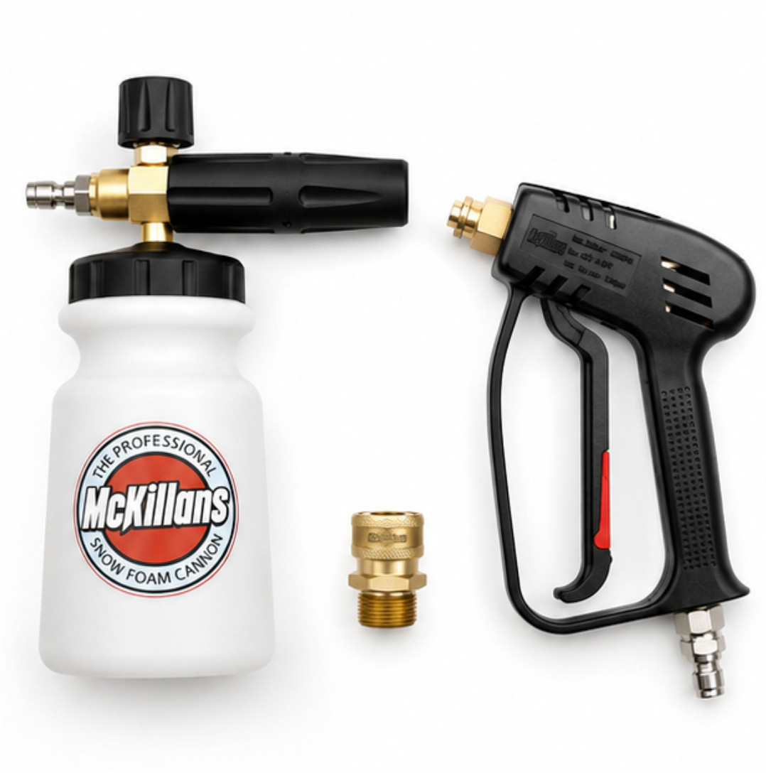✅McKillans Duo, Swivel Gun & Wide Mouth Foam Cannon, New📦