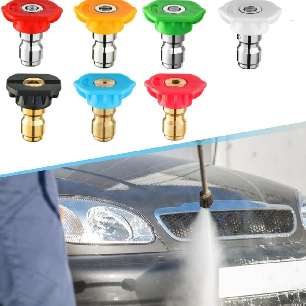 4000PSI High Pressure Power Washer Spray Gun Lance 7pcs Spray Nozzles Tips Kit