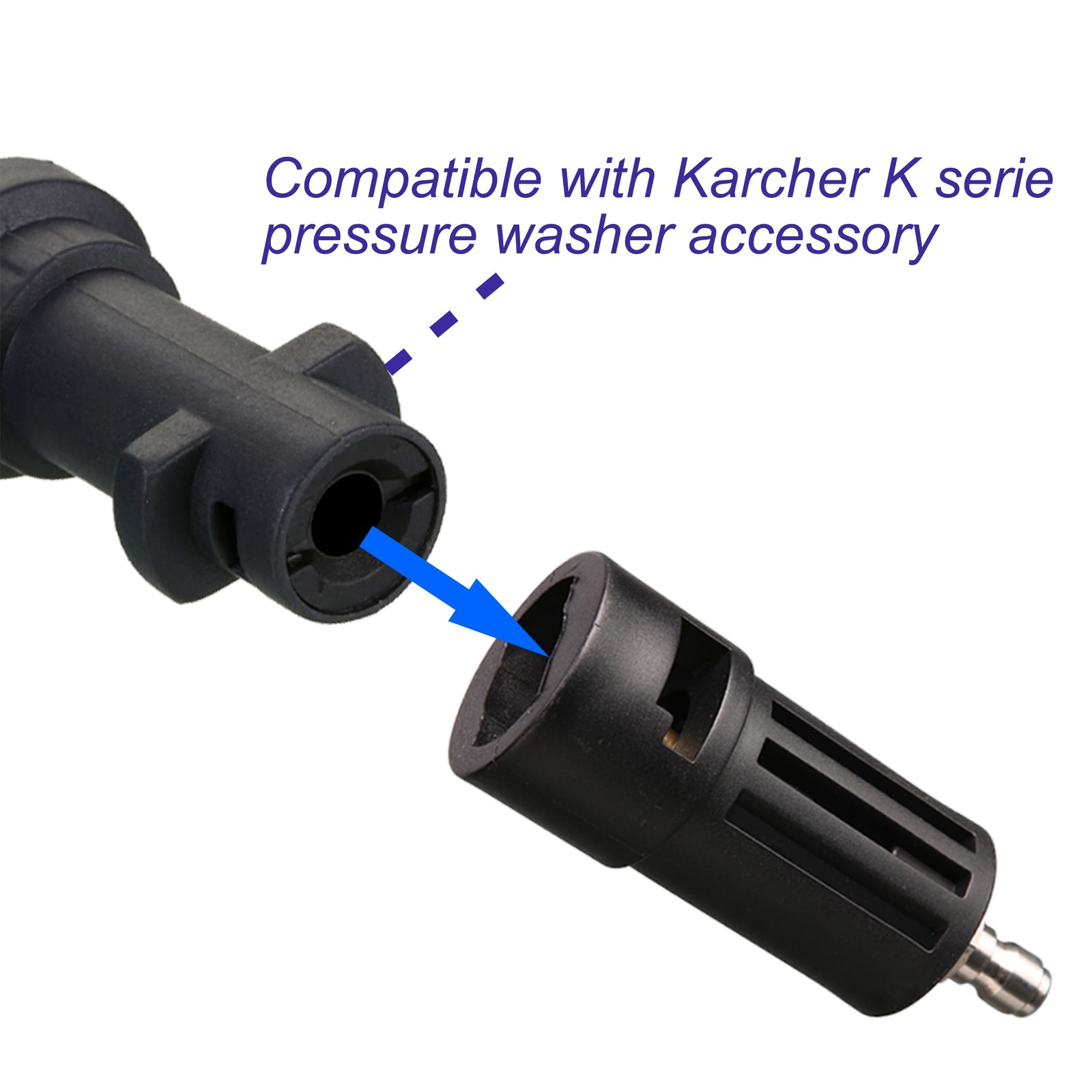 Karcher-Compatible Pressure Washer Adapter for Enhanced Performance