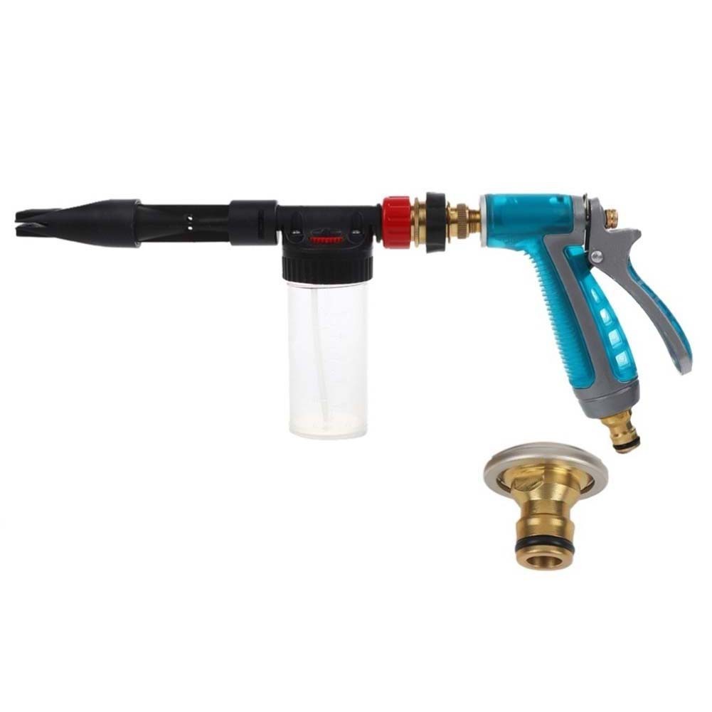 2 in 1 Car Cleaning Foam Pistol 100ml Adjustable Spray Angle for Easy Wash