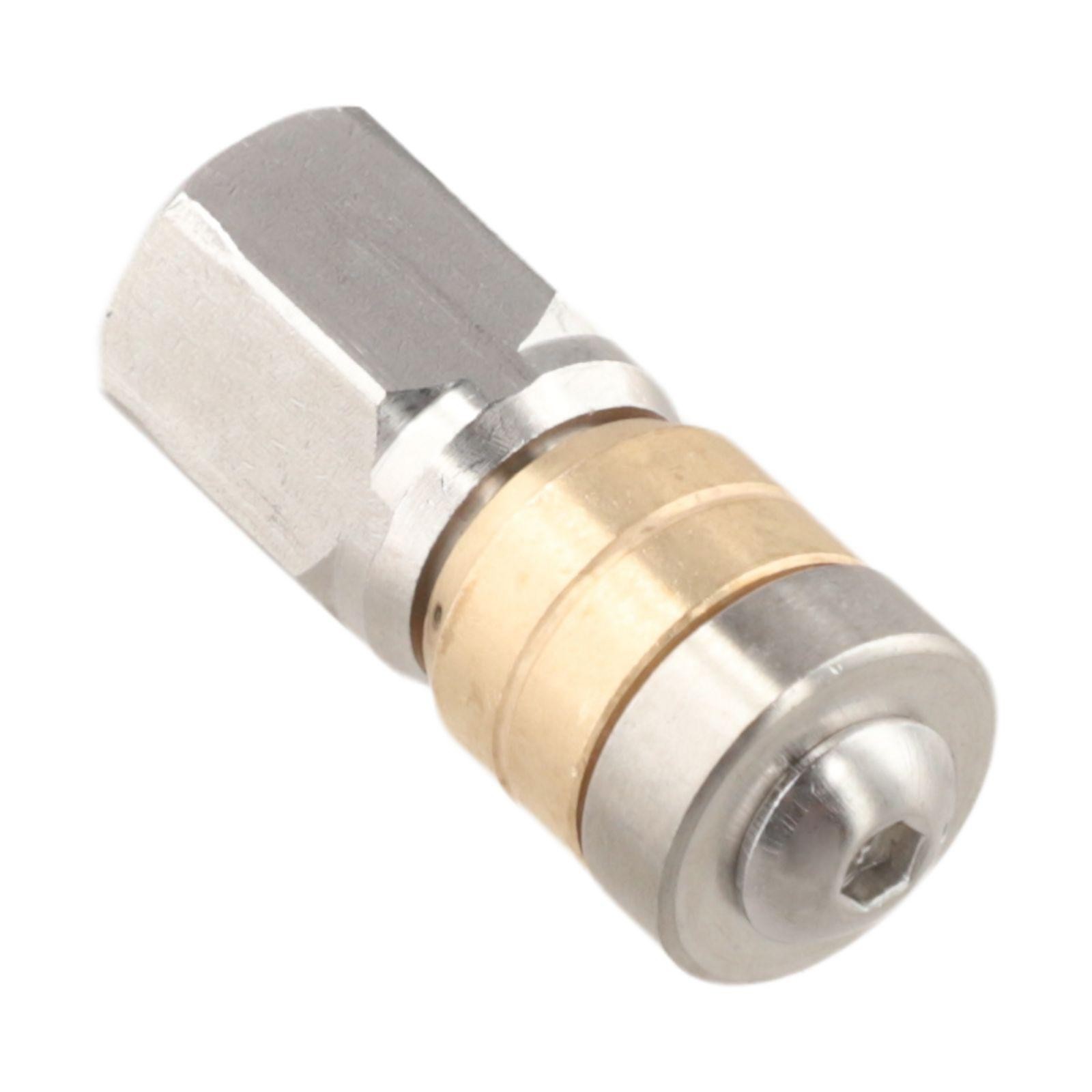 High Pressure Washer Rotating Nozzle ?C 1/8″ Female Thread, For Pipe Cleaning
