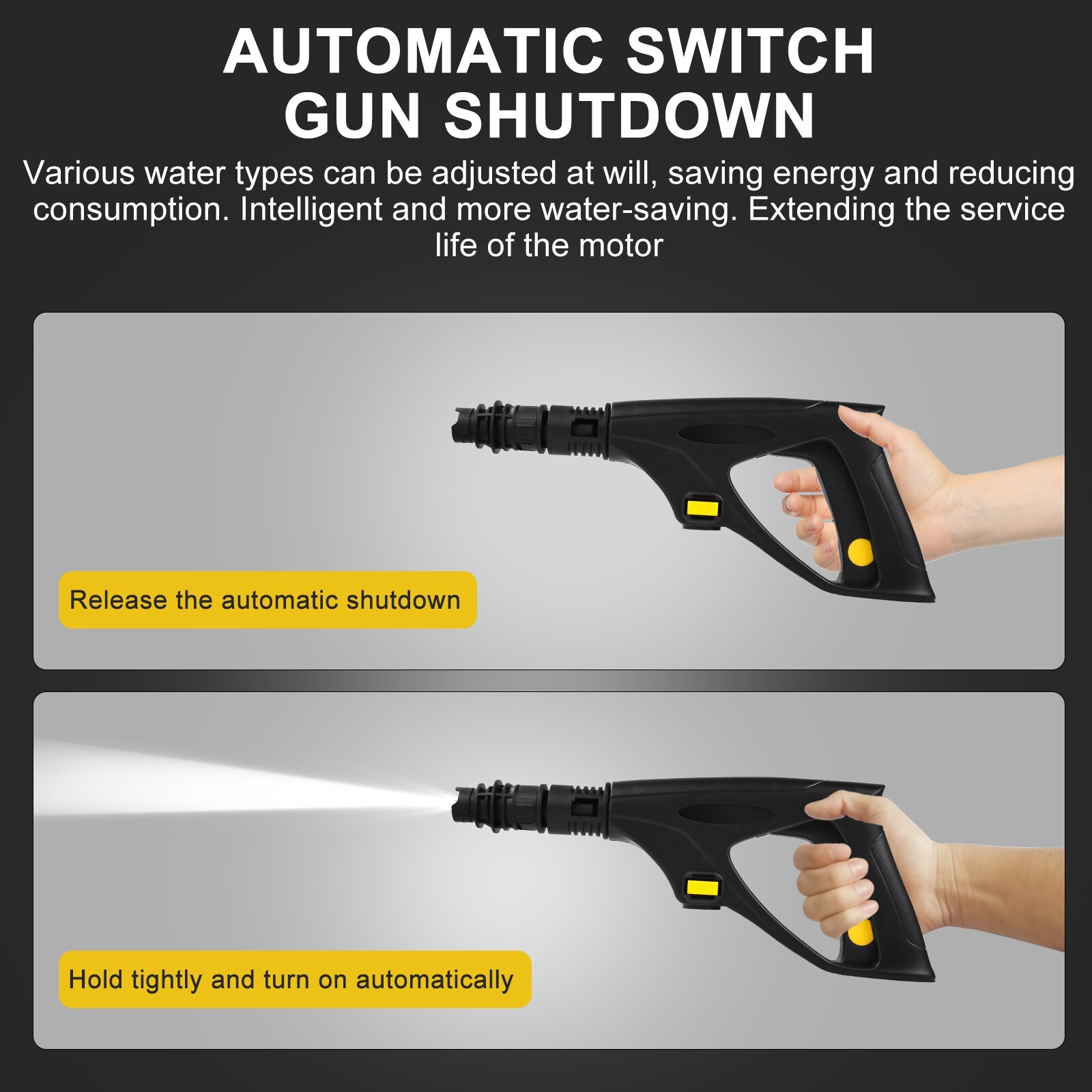 110V Electric Pressure Washer for Car & Home Cleaning, 2800W High Power