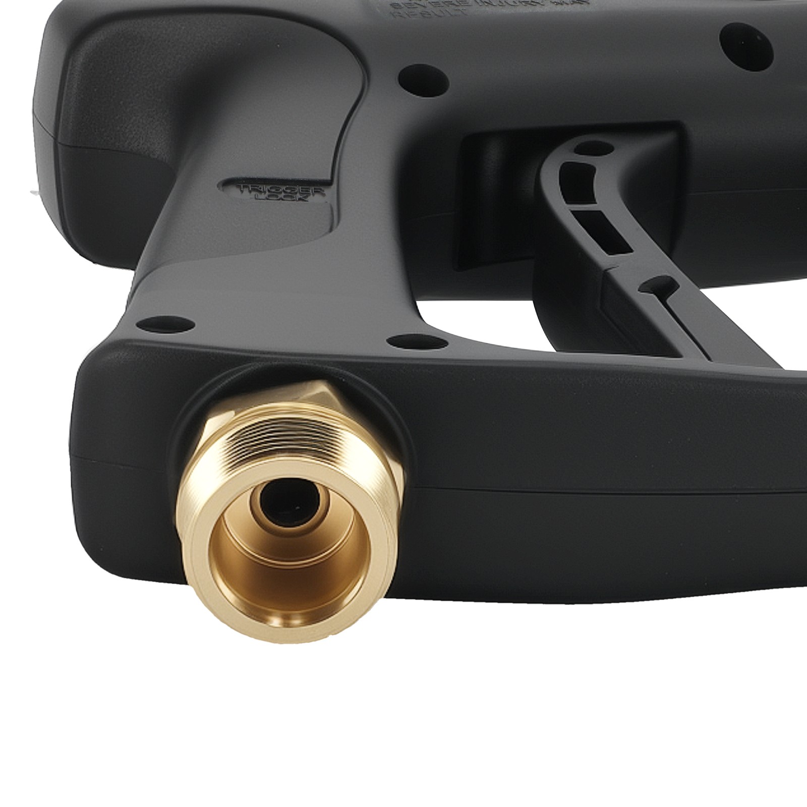 1/4″ High Pressure Wash Gun 4000 PSI M22 14mm with 5 Nozzle Set Aluminum ABS