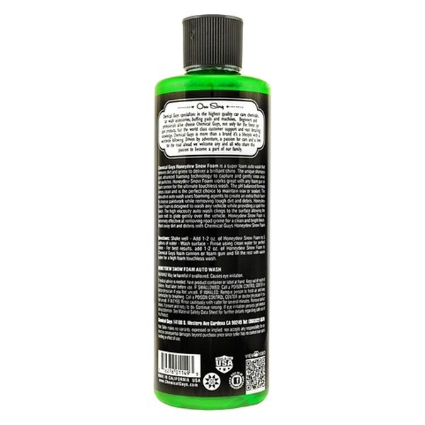 Chemical Guys 16 oz. Bottle Honeydew Snow Foam Auto Wash Cleanser