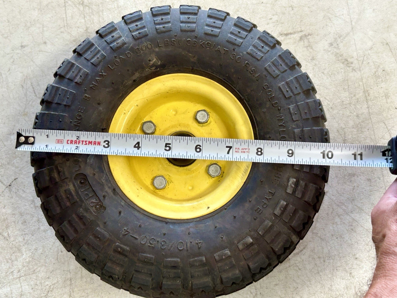 KARCHER 2500 PSI 2.4 GPM Pressure Washer Wheel Tire Cap Nut OEM