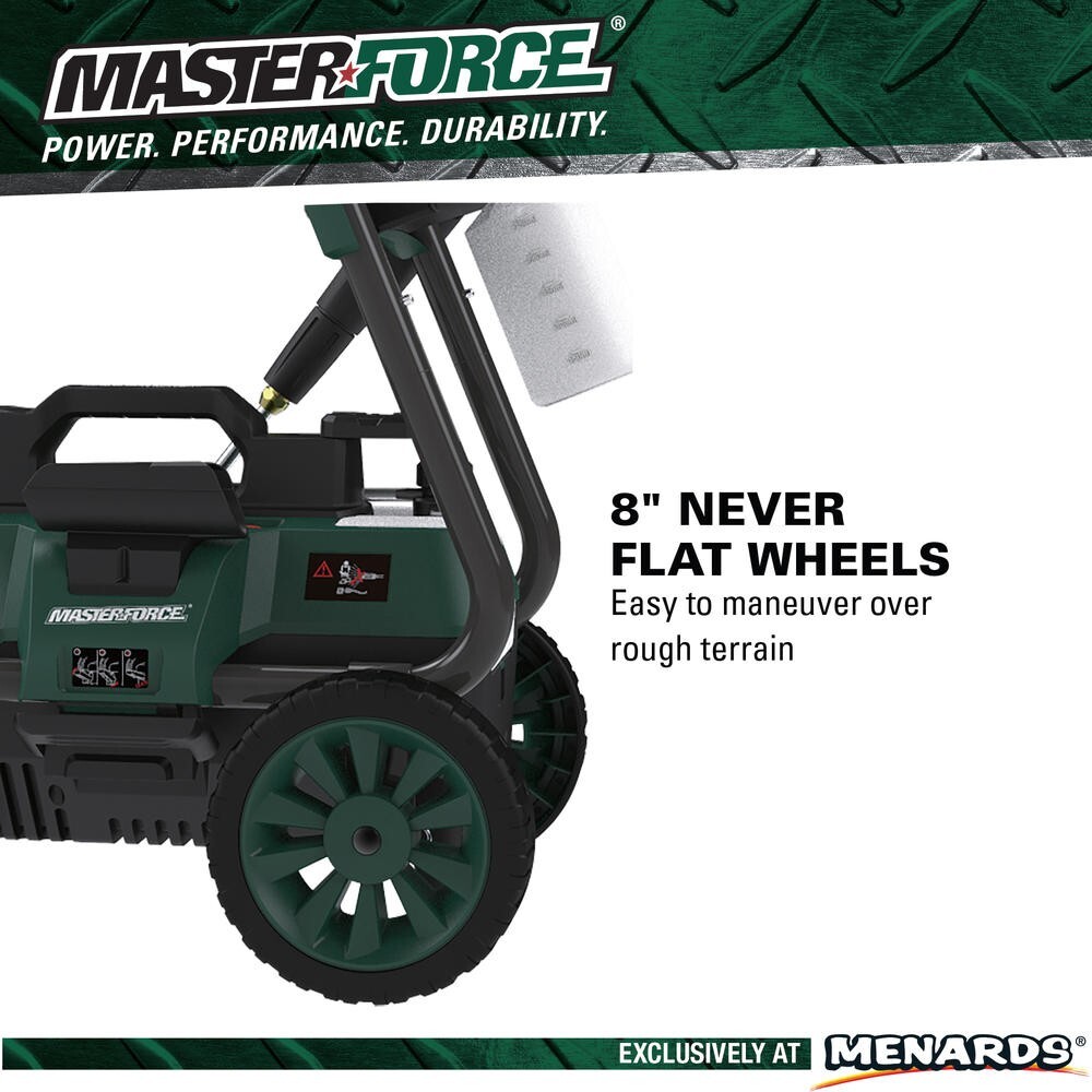 2300 PSI 1.5 GPM 13 Amp Corded Electric Pressure Washer 4 Spray Turbo Nozzle