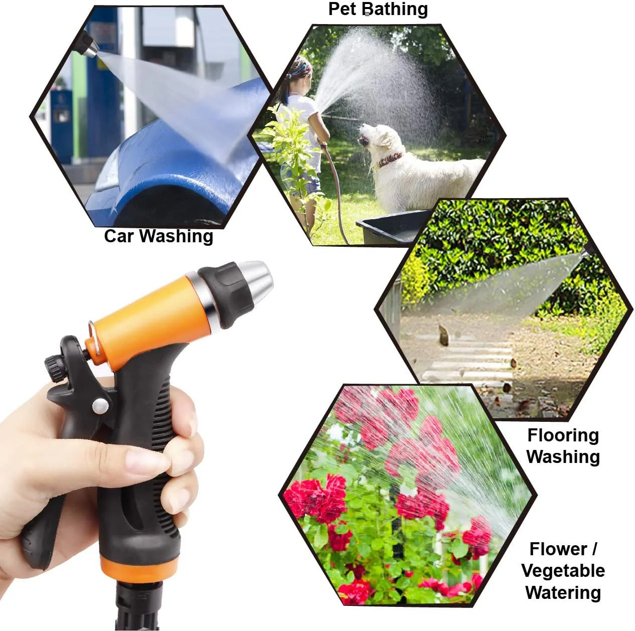 Portable Intelligent Electric Pressure Washer Pump 100W 160 PSI 12V Portable Pre