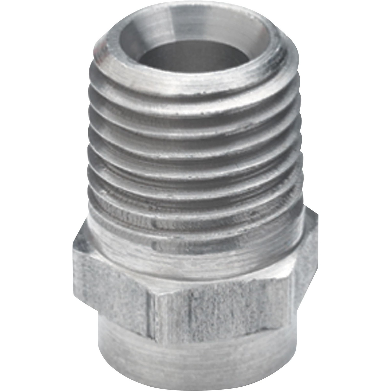 NorthStar Pressure Washer Spray Nozzle, 1/4in. NPT-M, Size 2.0, 25° Spray, SS