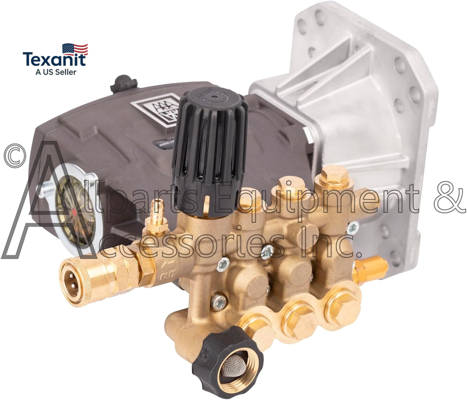 EW4040 Simpson AAA Horiztonal Triplex Plunger Replacement Pressure Washer Pump K