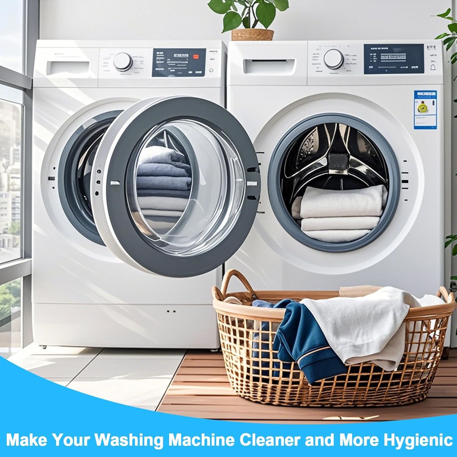 Washing Machine Cleaning Brush Kit – Drum & Crevice Washer Tools