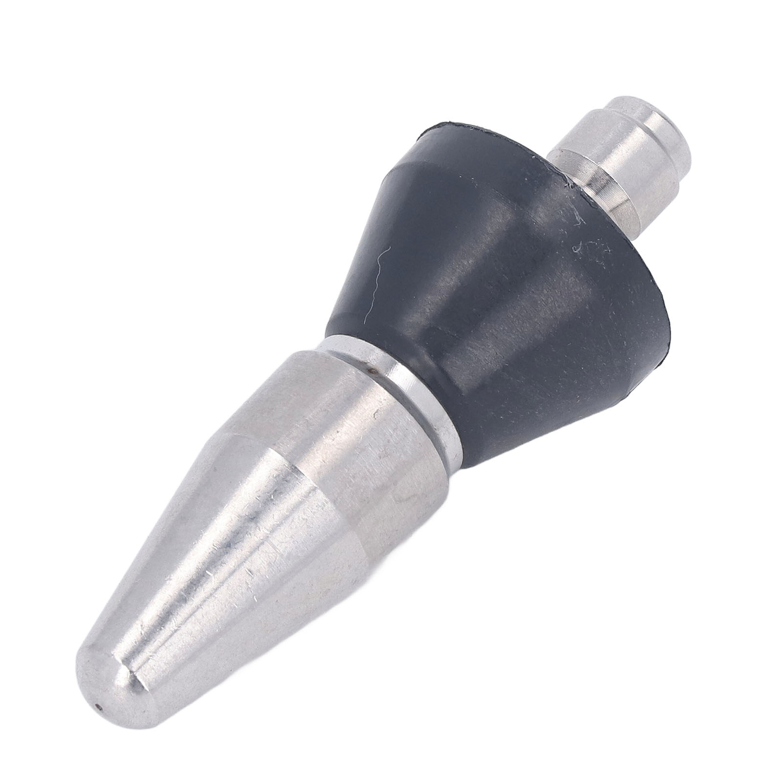 Pressure Washer Nozzle Pointed 5000PSI Large Head Rear 3 Holes 1/4in NPT