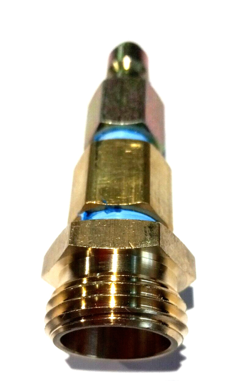 Male Garden Hose Fitting 3/4 MGH To 1/4 Pressure Washer Plug Adapter