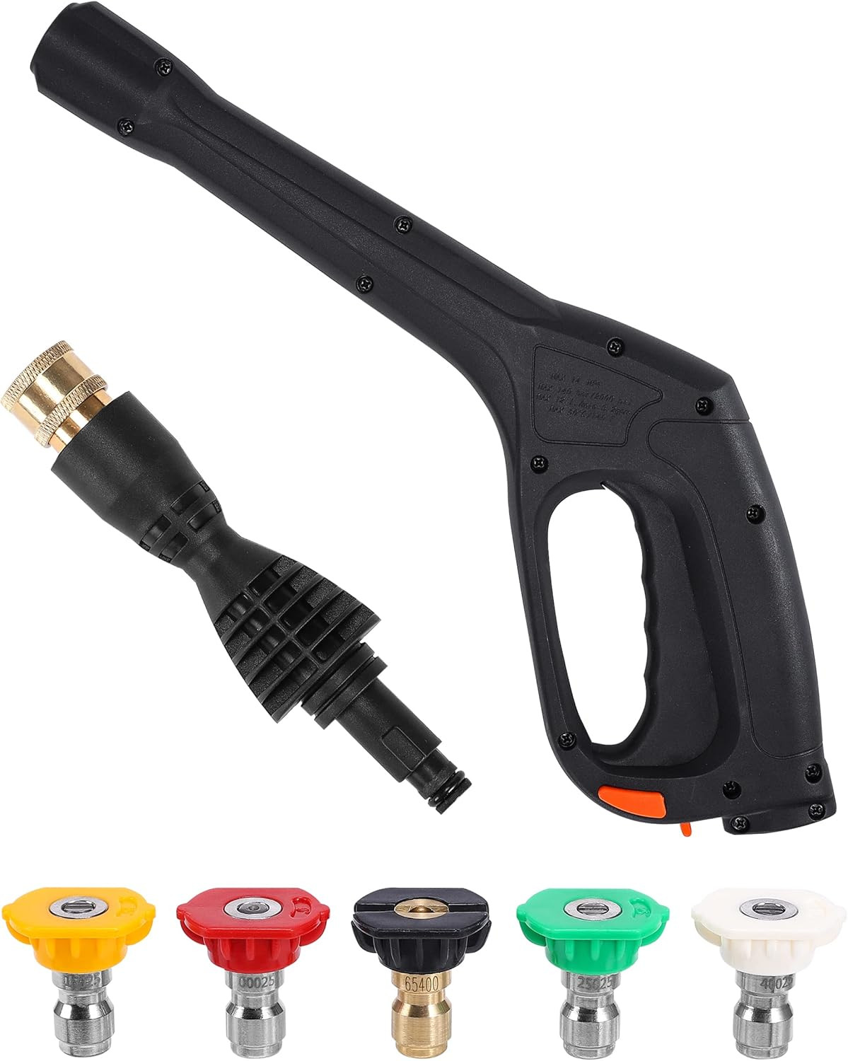 Pressure Washer Gun Kit with 5 Nozzles – Compatible with Some of Portland Hus…