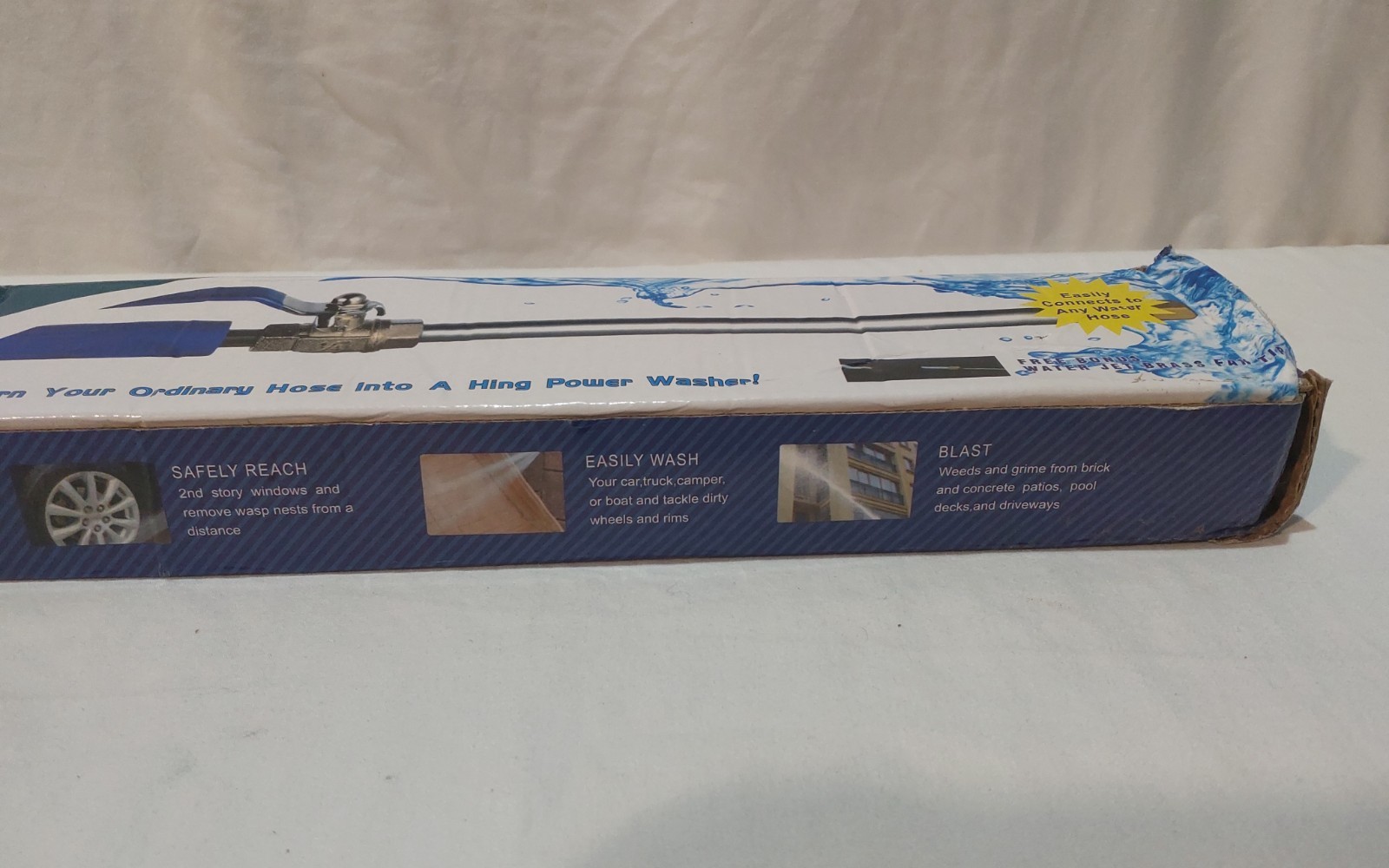 High Pressure Power Washer wand, Hydro Jet Water Hose Nozzle,Watering Sprayer