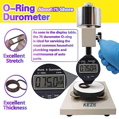 Pcs Metric Viton O Ring Assortment Kit 75A Durometer 30 Sizes Brown O-Ring 386