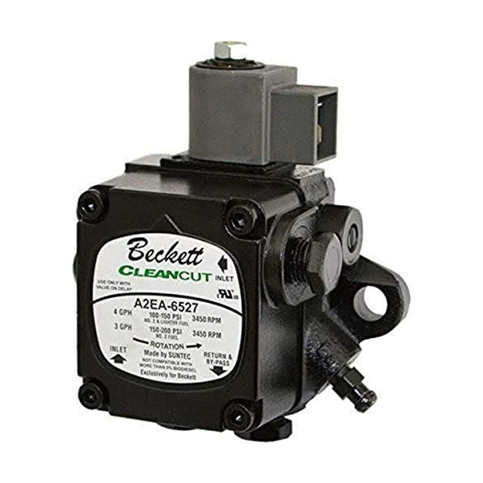 BECKETT 2184403U CLEANCUT 240V FUEL PUMP FOR HOT PRESSURE WASHERS