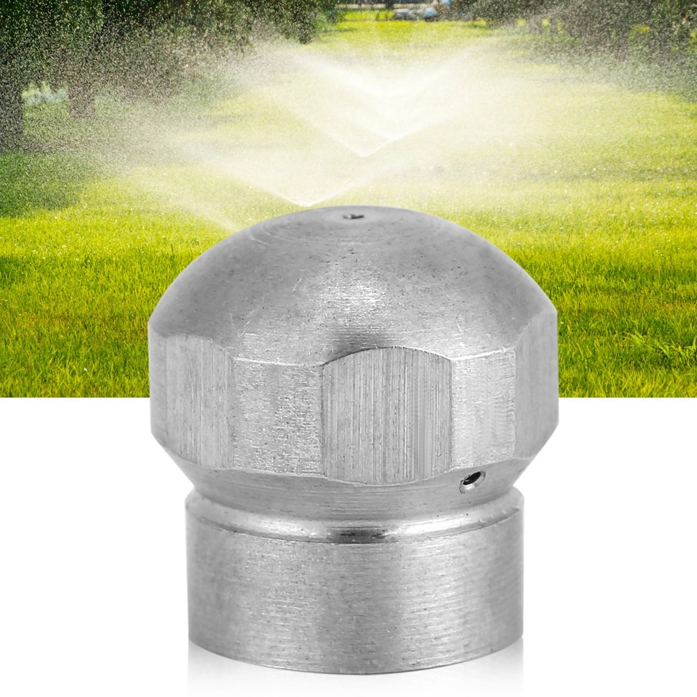 G1/8” High Pressure Washer Drain Hose Sewer Pipe Cleaning Nozzle With Spray