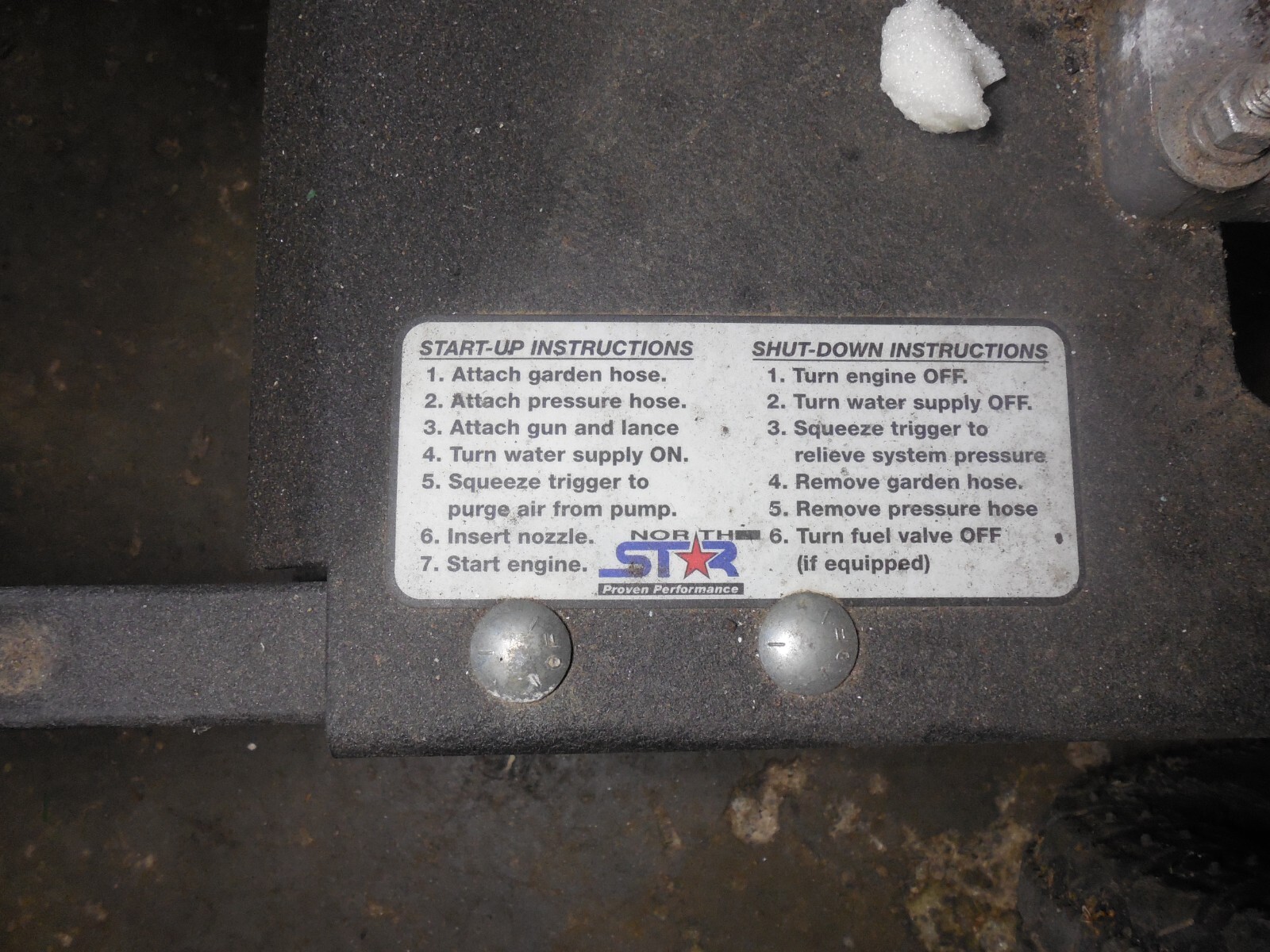 Honda GC160 5.0 HP engine Pressure Washer North Star LOCAL PICK UP 11733 ONLY
