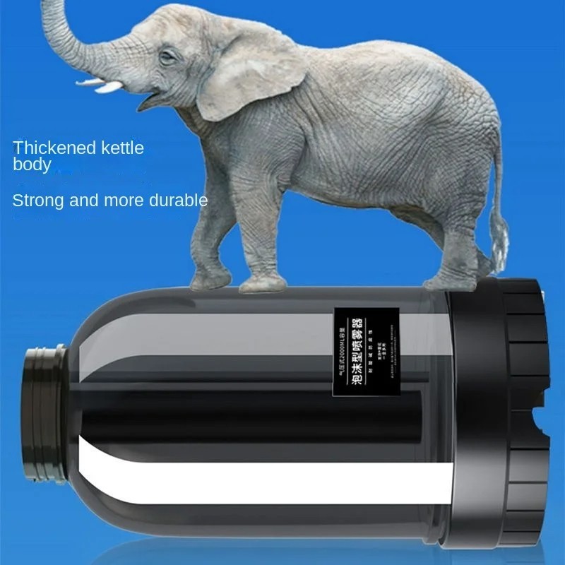 2L Hand Pump Foam Sprayer Pneumatic Washer Foam Snow Foam High Pressure Car Wash